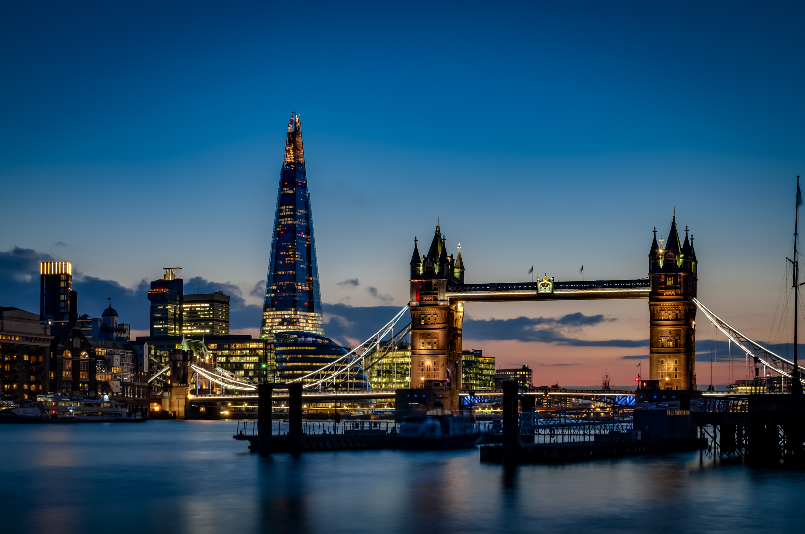 London Bridge and skyline